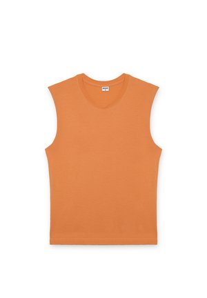 INSIDE, CAMISETA BÁSICA SIN MANGAS - Top - naranja