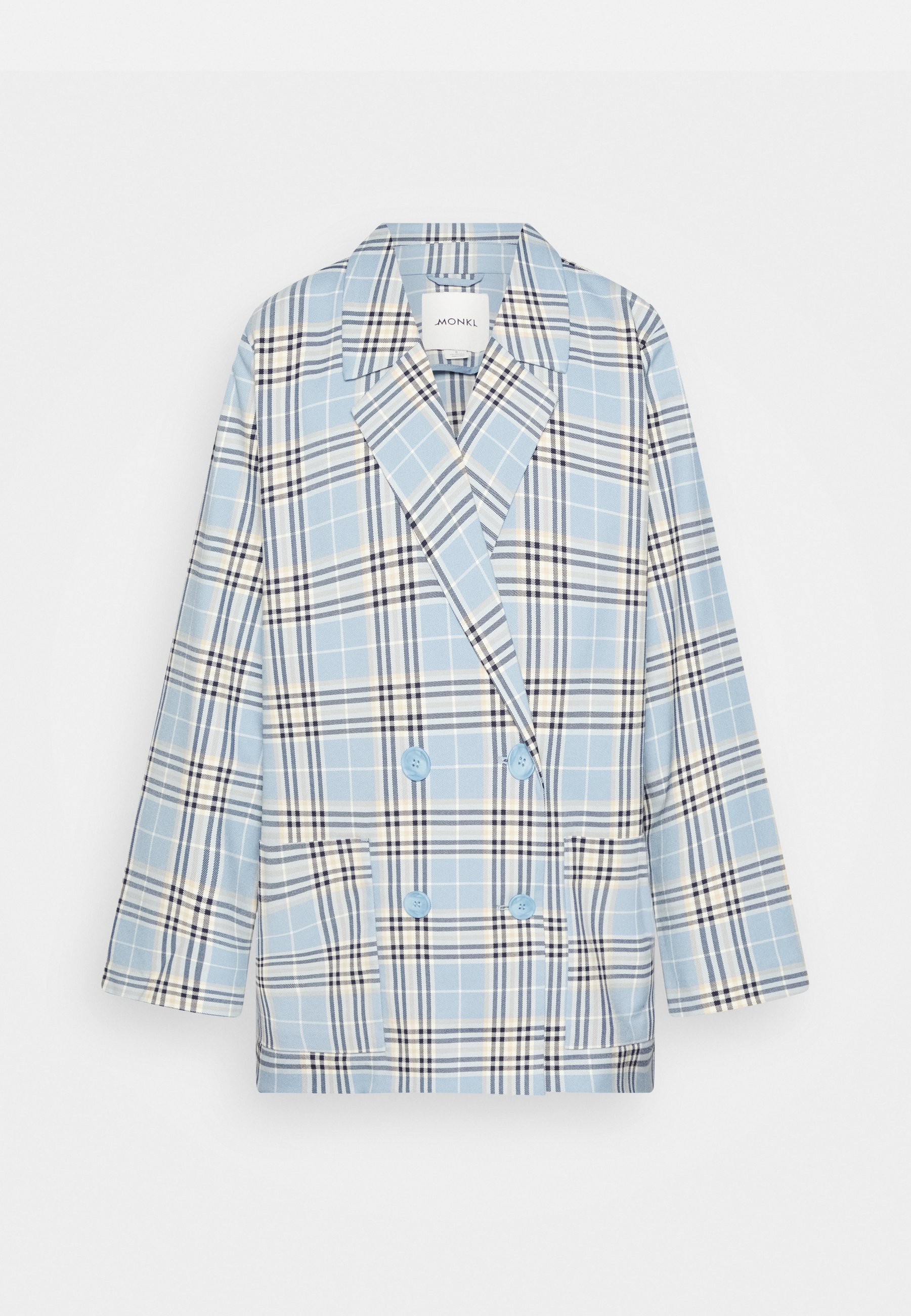 Monki Short coat - blue/blue/blue 