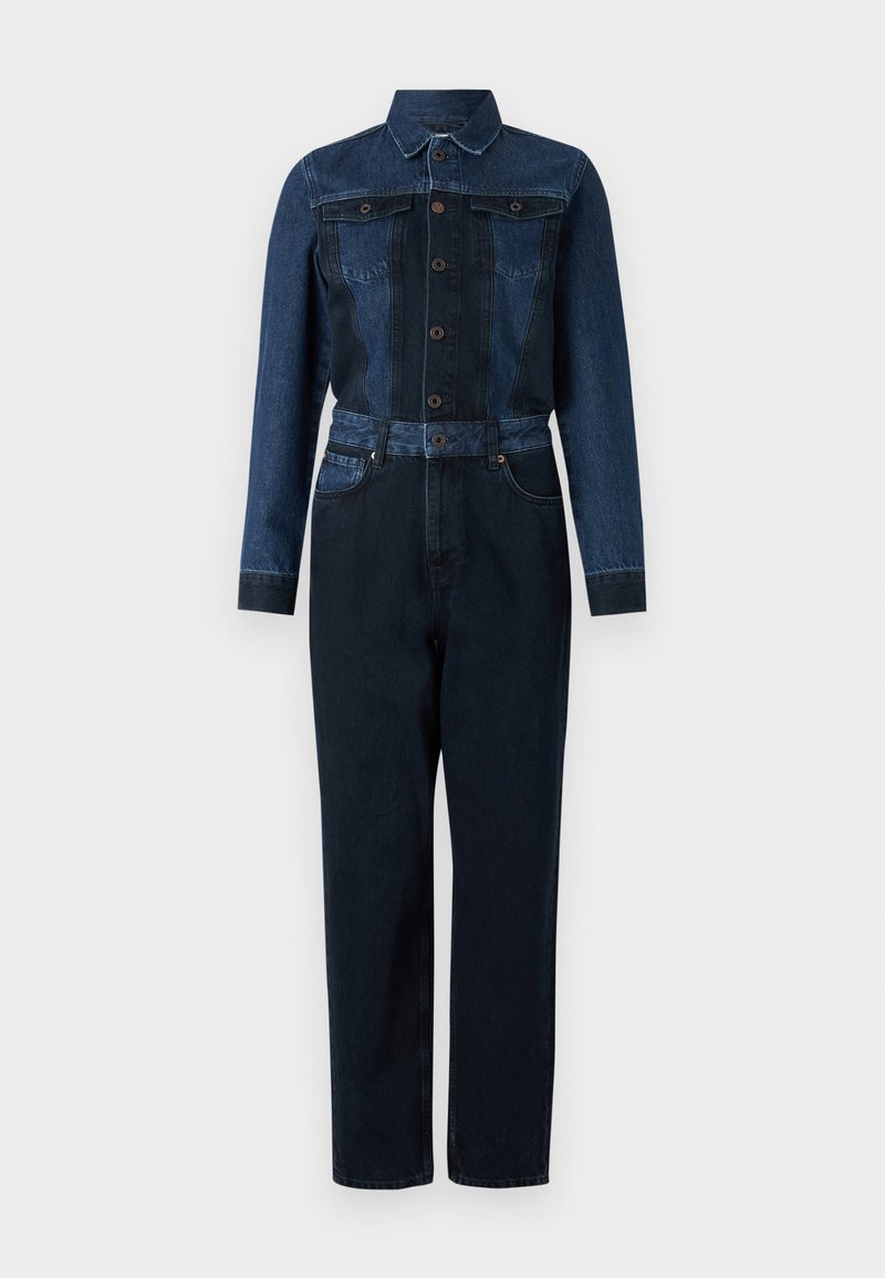 Pepe Jeans Jumpsuit donkerblauw denim Pepe Jeans Jumpsuit donkerblauw denim