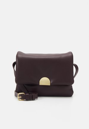 Lindex BAG AURORA - Ülerinna-kott - dark red