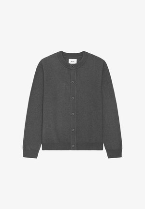 NN.07, JASPER CREW CARDIGAN 60062 - Cardigan - charcoal mist