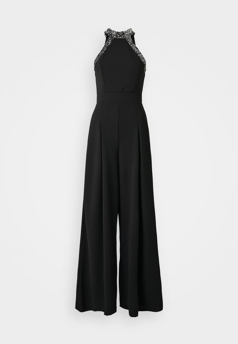 G Wal WAL G. ODELLE SEQUIN HALTER NECK - Macacão - black/preto - Zalando.pt
