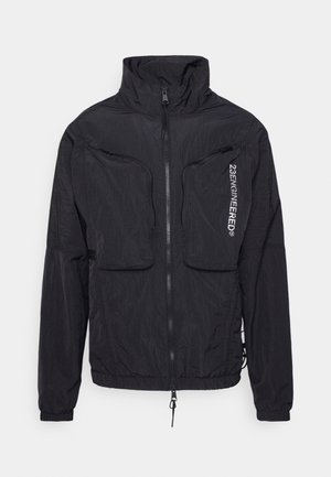TRACK - Giacca sportiva - black/atomic green