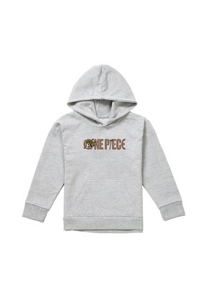 NETFLIX, ONE PIECE USOPP SLINGSHOT LOGO UNISEX - Hoodie - mottled light grey