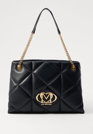 EMBOSSED - Bolso de mano - nero