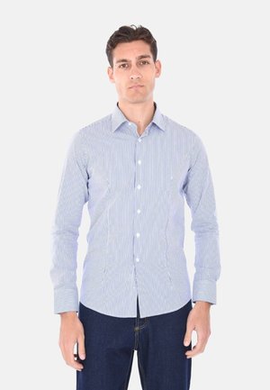 A RIGHE - Camicia - blu