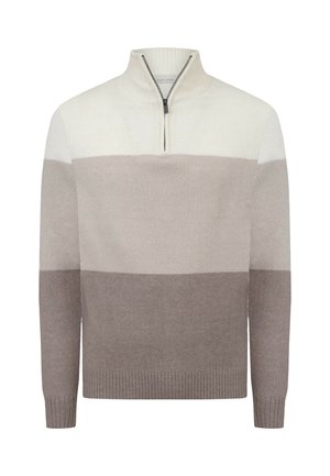 Dan John, SWEATER - Jumper - cream stripes