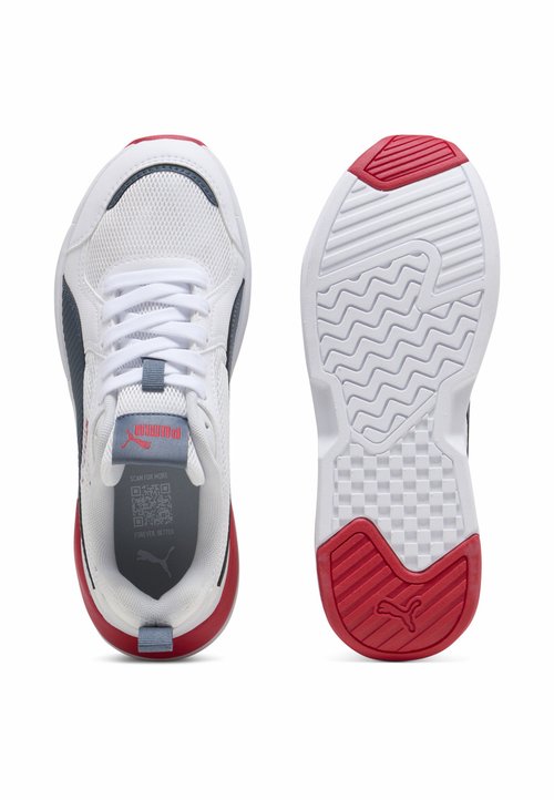 PUMA X-RAY 4 SNEAKERS UNISEX - Zapatillas - white-evening blue-for all time red — foto 3
