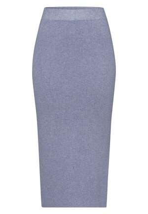 Les Lunes ROSIE - Jupe crayon - steel blue melange