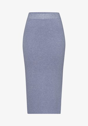 Les Lunes ROSIE - Jupe crayon - steel blue melange