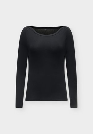 ONLY, ONLDOLLY BOATNECK - Блуза с дълги ръкави - black