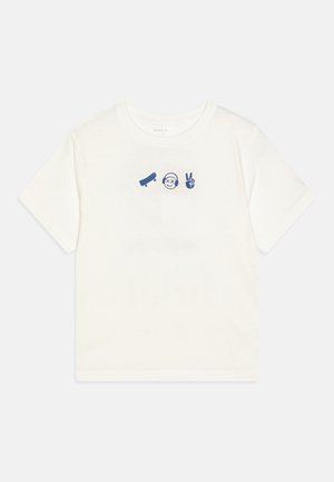 NKMBEKAJ SS NREG  - Print T-shirt - cloud dancer