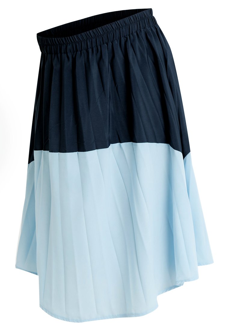 Esprit Maternity Plooirok blauw Esprit Maternity Plooirok blauw