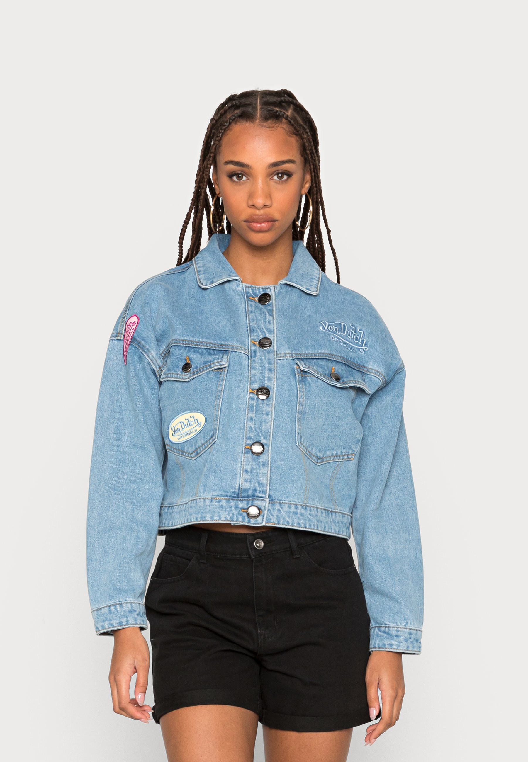 Von Dutch NIMA - Denim jacket - blue 