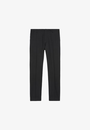 Calvin Klein, BIRDS EYE SLIM TROUSER - Παντελόνι κοστουμιού - volcanic ash