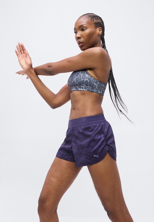PUMA 4KEEPS BRA - Medium support sports bra - inky depths — photo 4