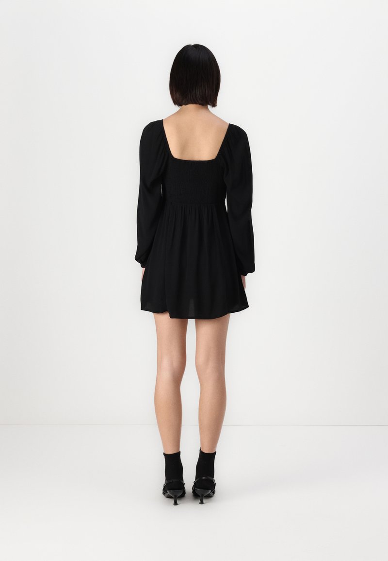 knee length dresses for ladies Myla Embroidered Mini Dress in Ecru