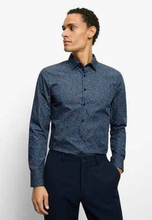 BUSINESS NEW YORK KENT - Print T-shirt - marine