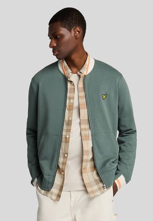 MID LAYERS HALF TIPPED - Bomber Jacket - green mercurial