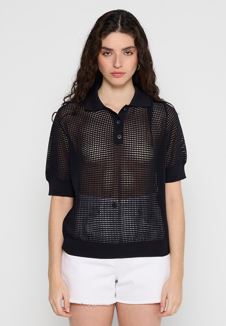 IVY OAK Poloshirt donkerblauw