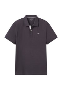 TOM TAILOR BASIC WITH CONTRAST - Polo - dunkelgrau