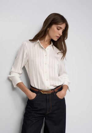 Salsa Jeans, 21011768 . - Button-down blouse - blanc