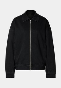 EXCLUSIVE PADDED OVERSHIRT JACKET UNISEX - Giacca di jeans - black