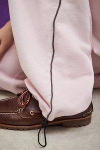 iets frans... HARRI WIDE LEG JOGGER UNISEX - Tepláky - rose