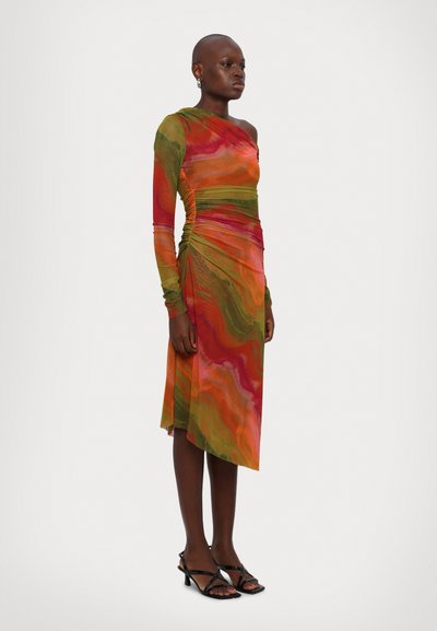 AMUR DRENA DRESS - Rochie tip creion - lucid glaze