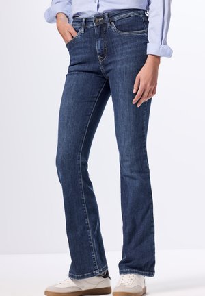 Street One Flared Jeans - blau