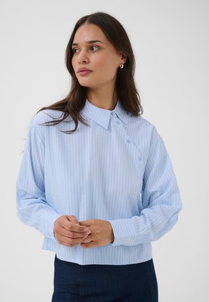 Kaffe, KAROSALIE SHIRT - Blouse - cashmere blue white stripe