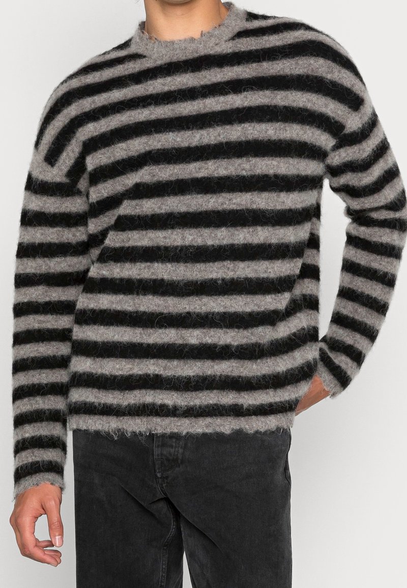 AllSaints Stickad tröja - black