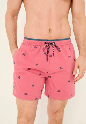 REGULAR FIT  - Badeshorts - blue fish print