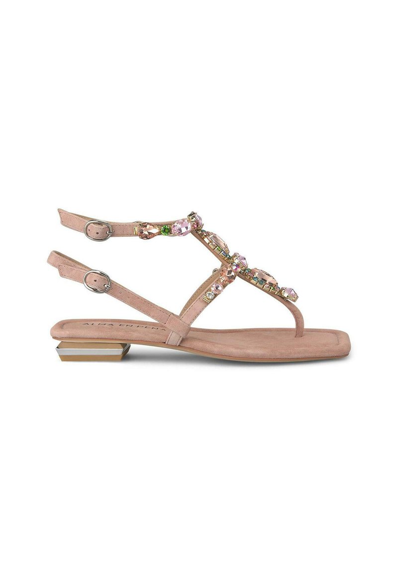 Alma en Pena Sandales tongs - rosa claro
