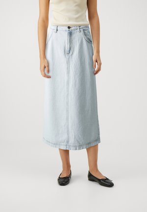 Denim skirt - winter bleached