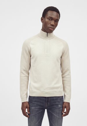 BOSS Pullover - light beige