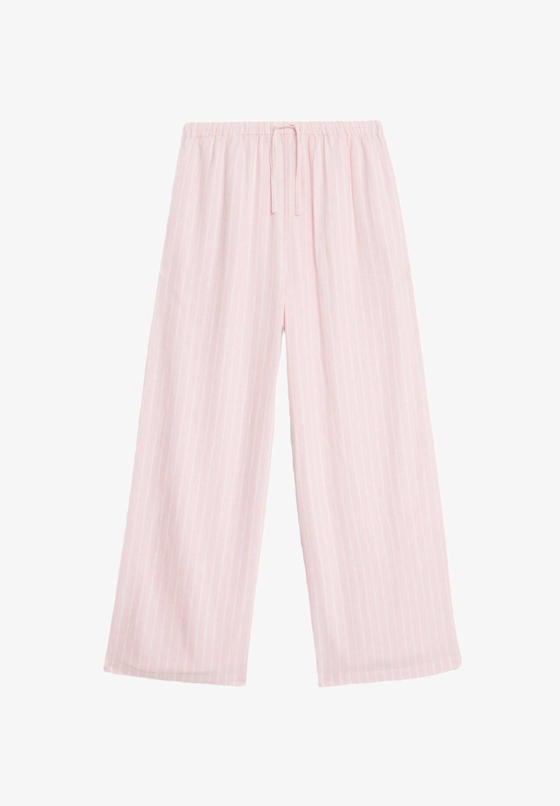 Marks & Spencer WIDE RICH - Pantalones - pink mix