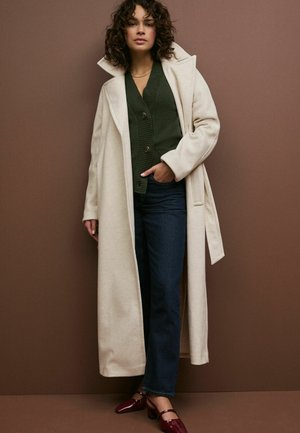 BELTED PETITE - Trenchcoat - white