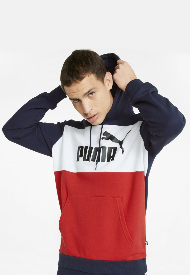 Puma Felpa con cappuccio - red