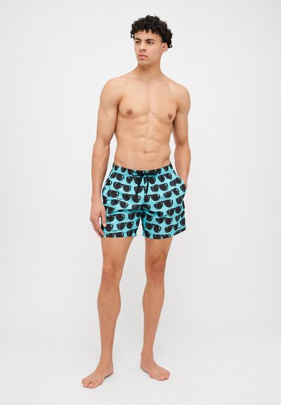 MOSCHINO SWIM SHORT BOXER - Badeshorts - multi light blue