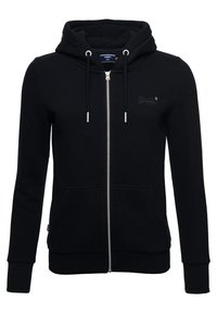 Superdry & Co Sweat zippé - black
