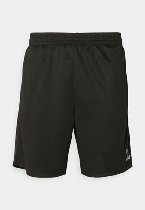 ESSENTIAL TRAINING SHORTS - Sports shorts - black