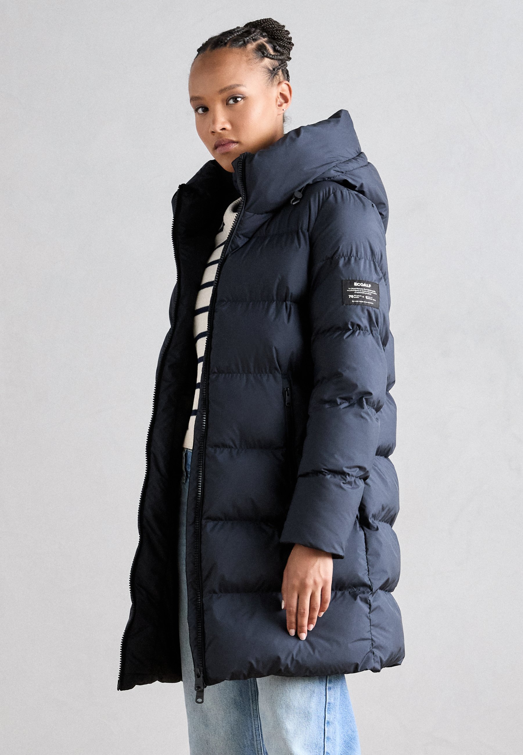 Abrigo Acolchado Chaqueta Asp Ecoalf Mujer Abrigos Ecoalf