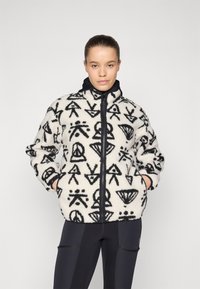 Peak Performance GRAPHIC JACKET - Fleecová bunda - offwhite