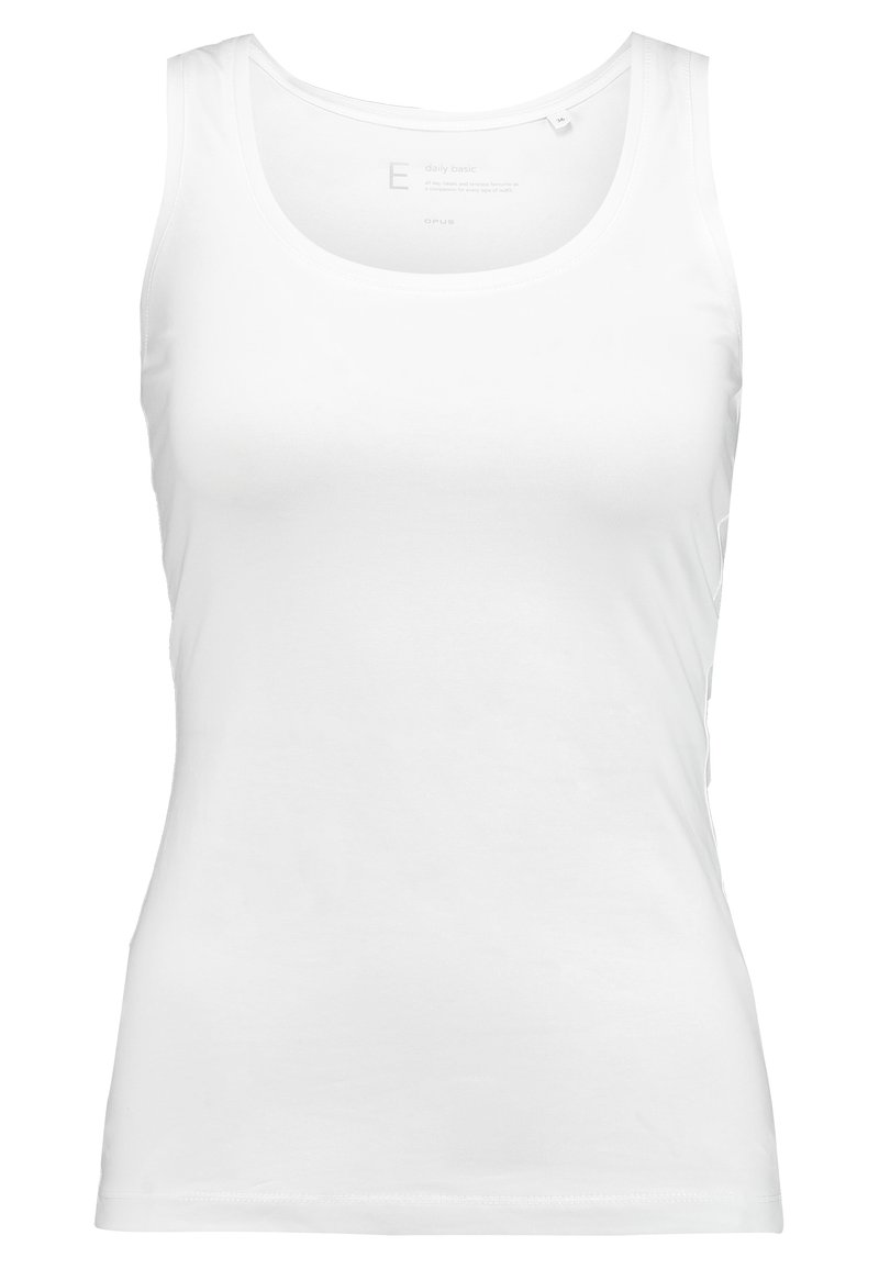 Damen T-Shirts | Opus IMILIA Top white/weiß - FG70547 Damen T-Shirts | Opus IMILIA Top white/weiß - FG70547