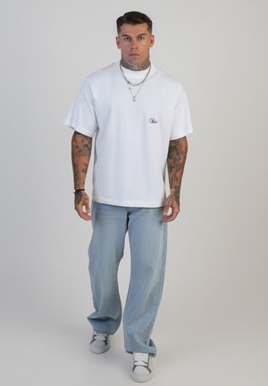 LOOSE FIT  - Traperice opuštenog kroja - washed light blue