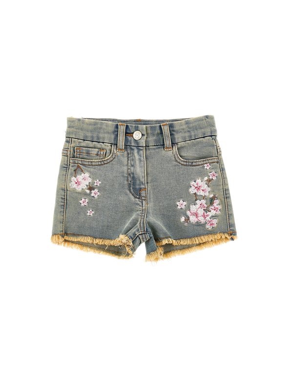 FIORI DI PESCO - Jeans Shorts