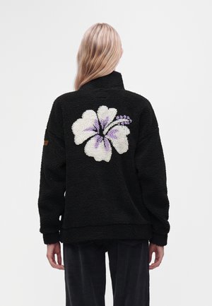 Roxy, LIVE OUT LOUD ART - Suéter de forro polar - anthracite