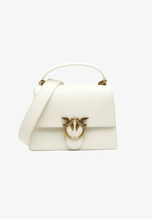 Pinko LOVE ONE CLASSIC LIGHT MONO MANICO - Bolso de mano - bianco