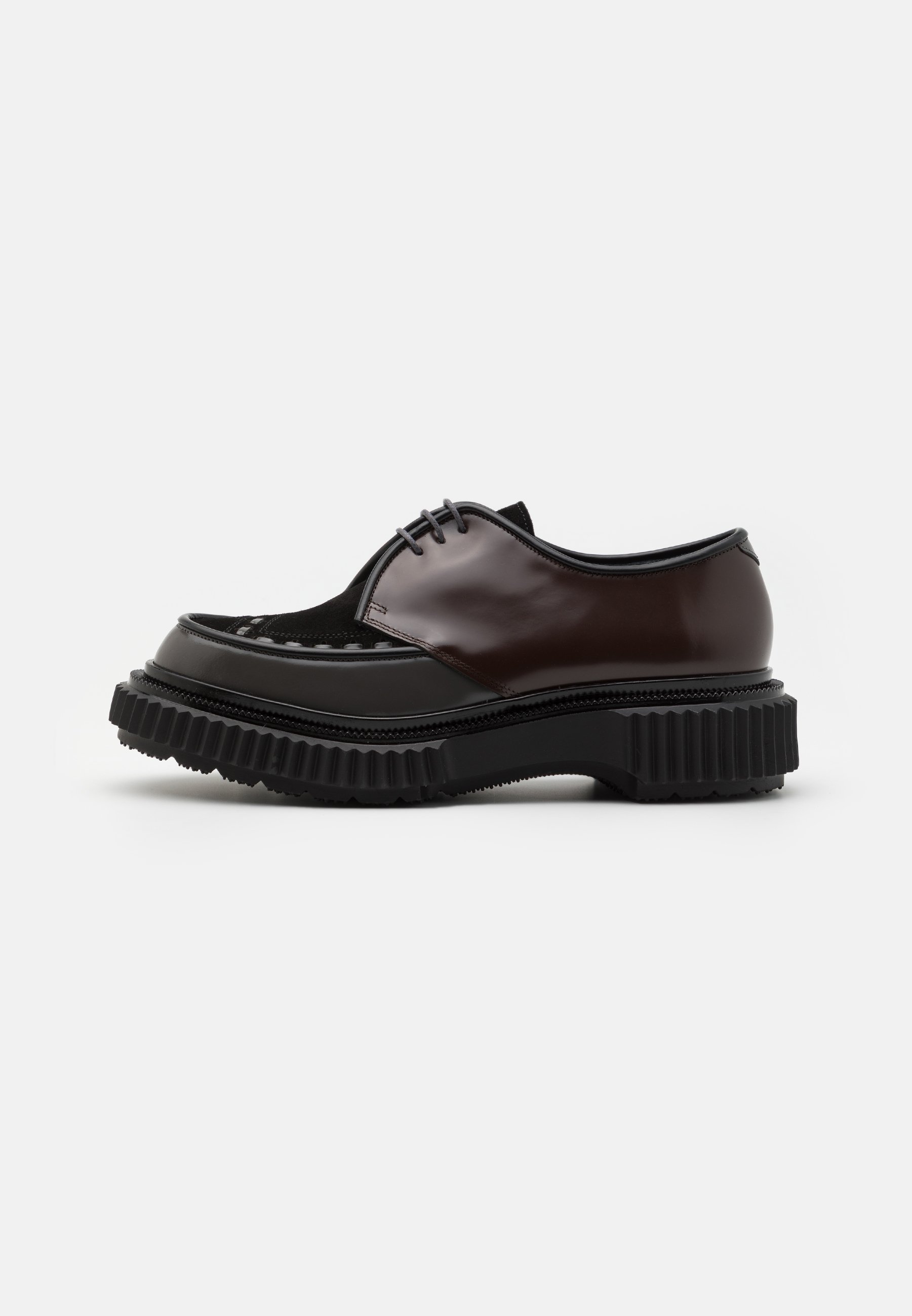 Adieu UNDERCOVER UNISEX - Schnürer - dark brown/black charcoal 